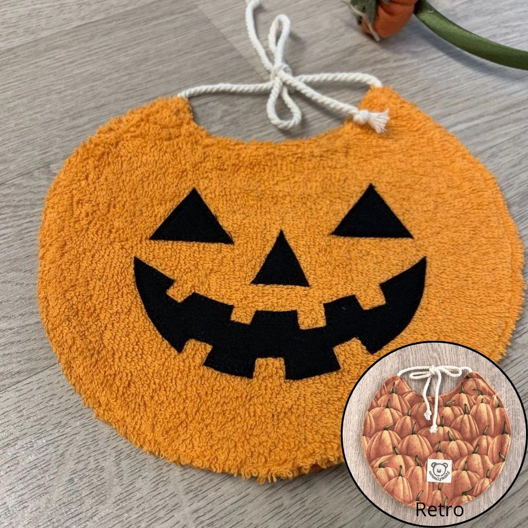 Bavetta per neonato a tema halloween