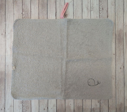 Asciugamano double face con ricamo di Balenina