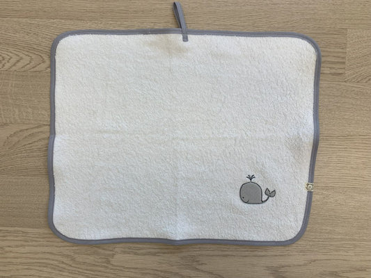 Asciugamano double face con ricamo di Balenina