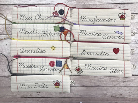 Astuccio portapenne per Maestre - personalizzato