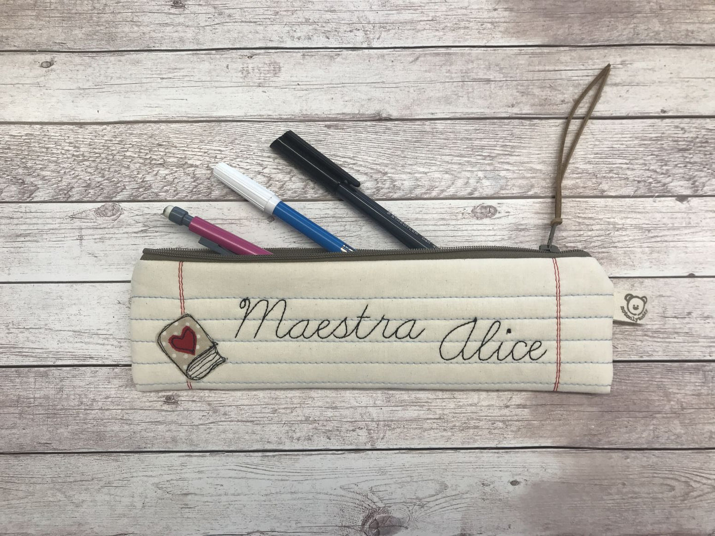 Astuccio portapenne per Maestre - personalizzato