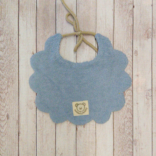 Bavaglino per neonata 🌸 – Idea regalo per nuova nascita 🎁- personalizzabile - fiorellini