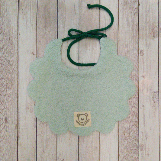 Bavaglino per neonata 🌸 – Idea regalo per nuova nascita 🎁- personalizzabile - fiori