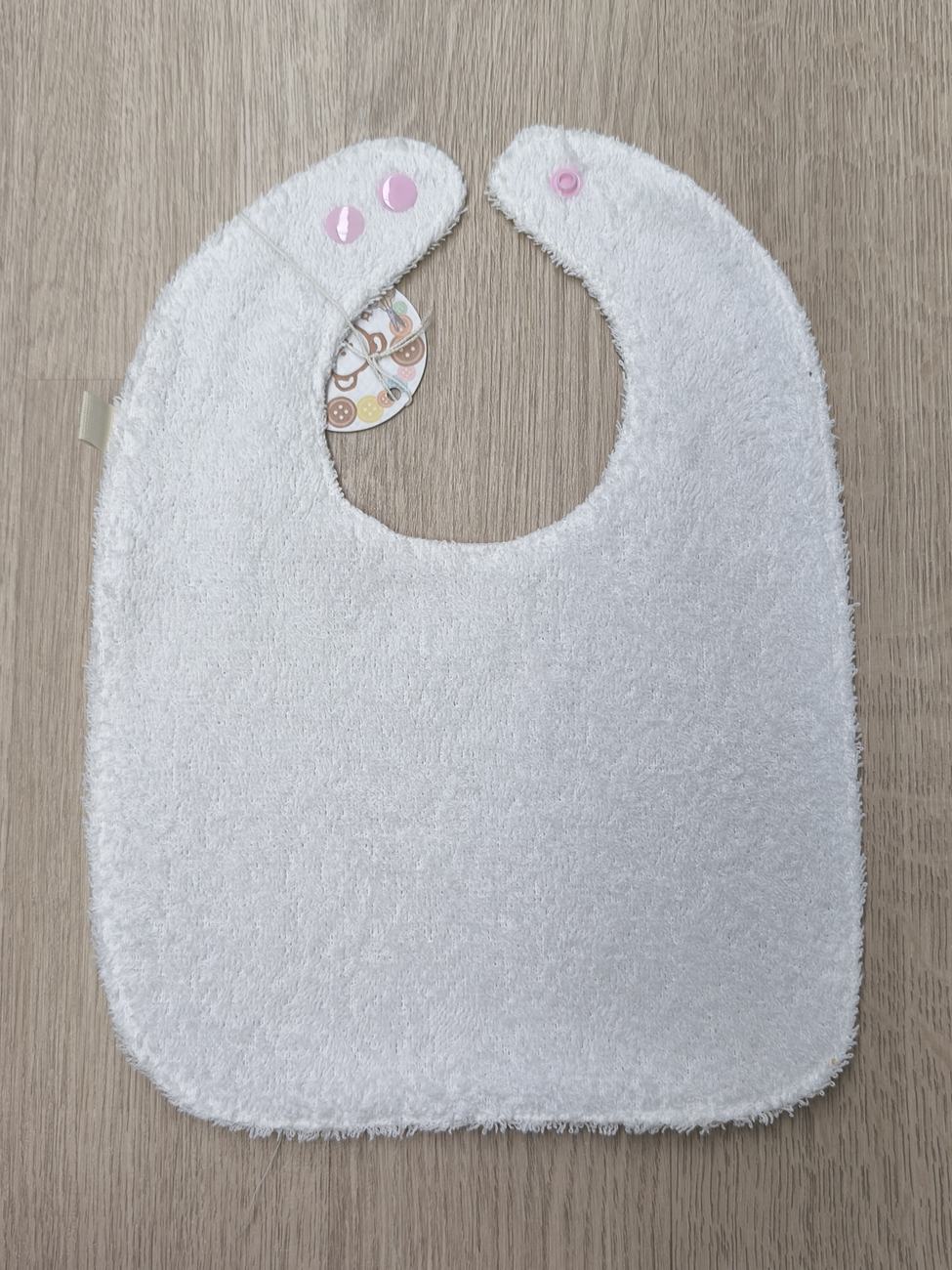 Bavaglino svezzamento cerato con retro in spugna - grafiche NotOnlyTeddy Ballerine