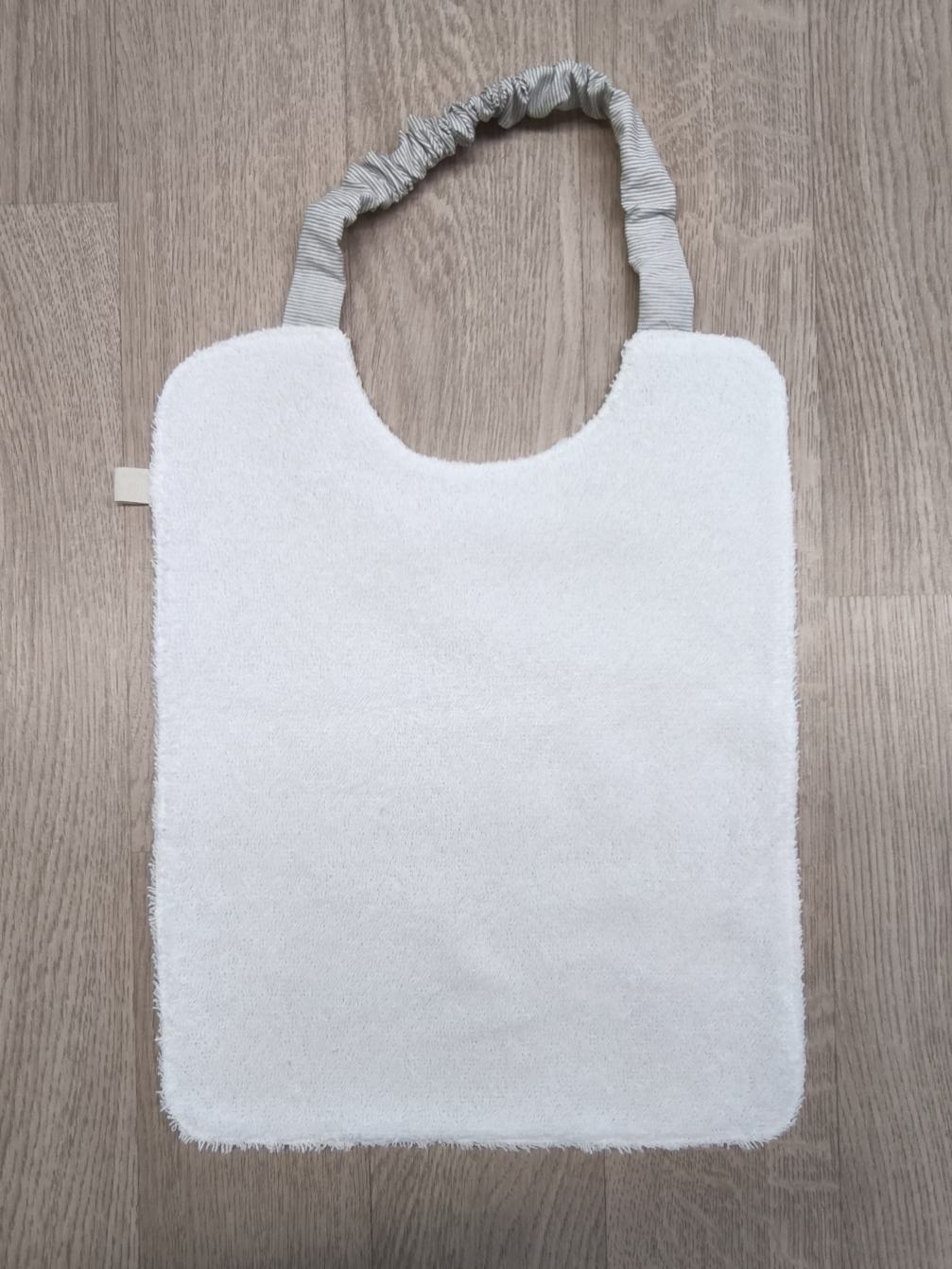 Bavaglia con elastico per bimba - fiori colorati