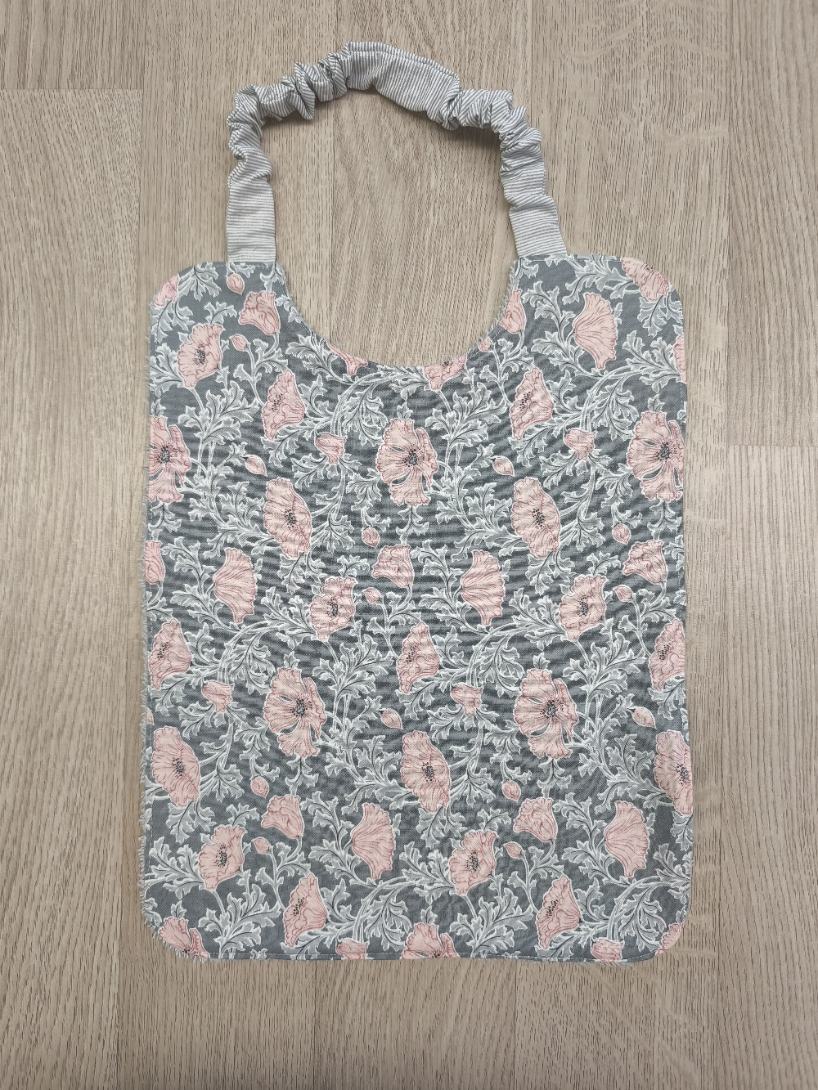 Bavaglia con elastico per bimbi - fiori Liberty
