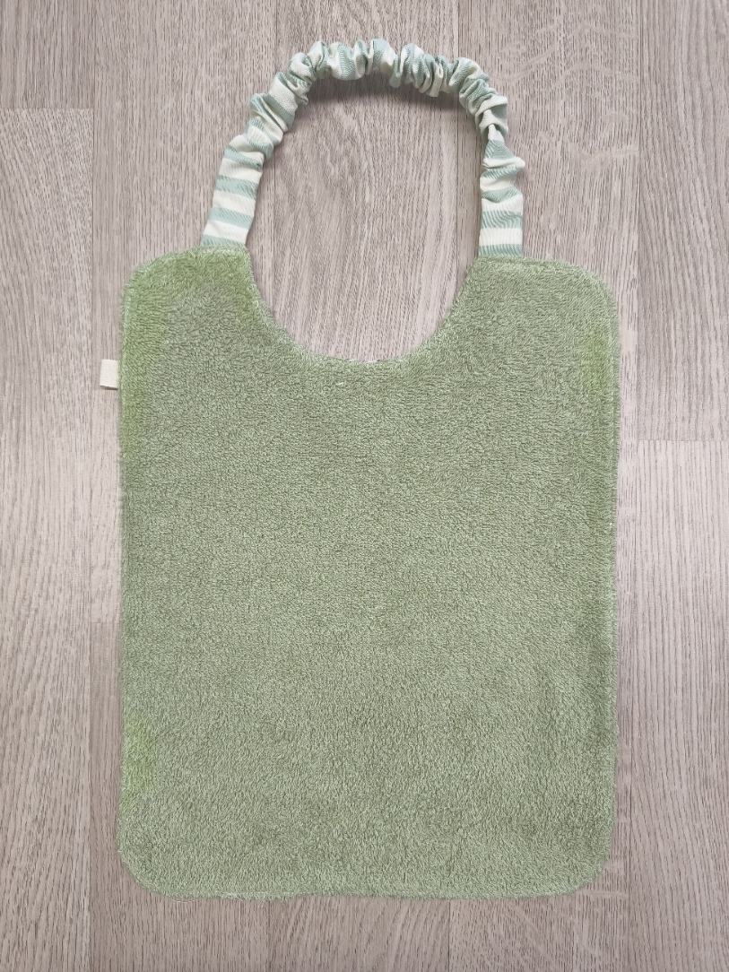 Bavaglia con elastico per bimba - fiori colorati