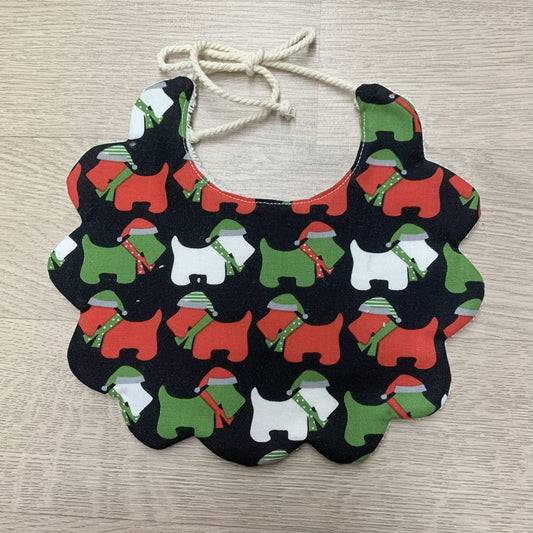 Bavaglino per neonati 🎄– Idea regalo per nuova nascita 🎁- versione natalizia
