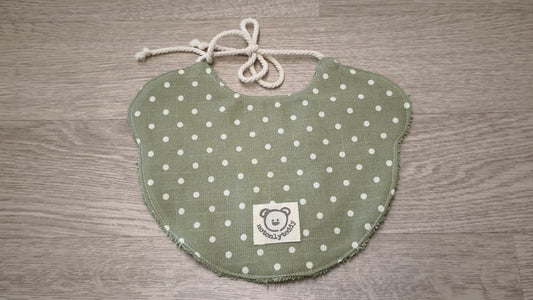 retro di bavaglino a forma di musetto di ranocchietta