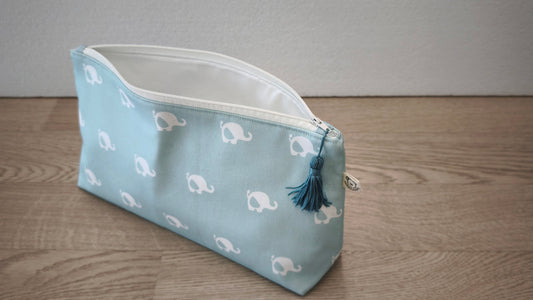 Beauty case portatutto – personalizzabile – coordinabile con fasciatoio - Elefantini