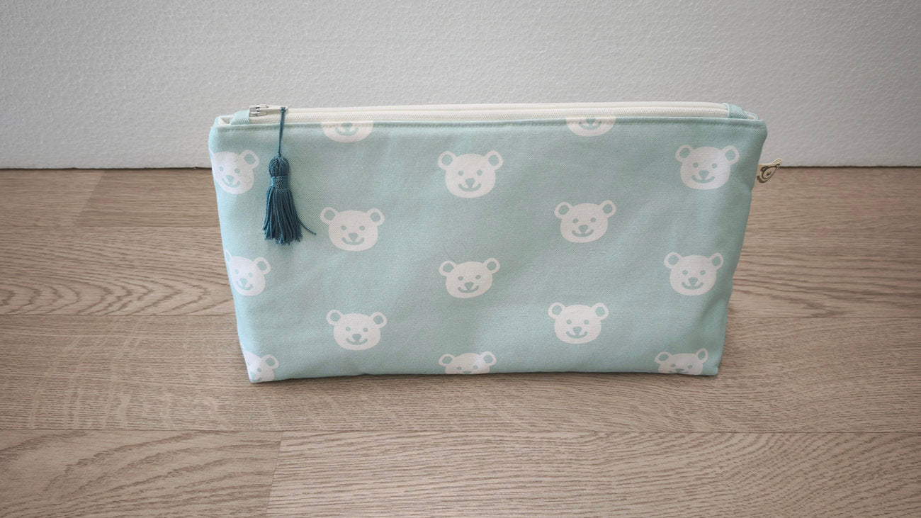 Beauty case portatutto – personalizzabile – coordinabile con fasciatoio - Orsetti