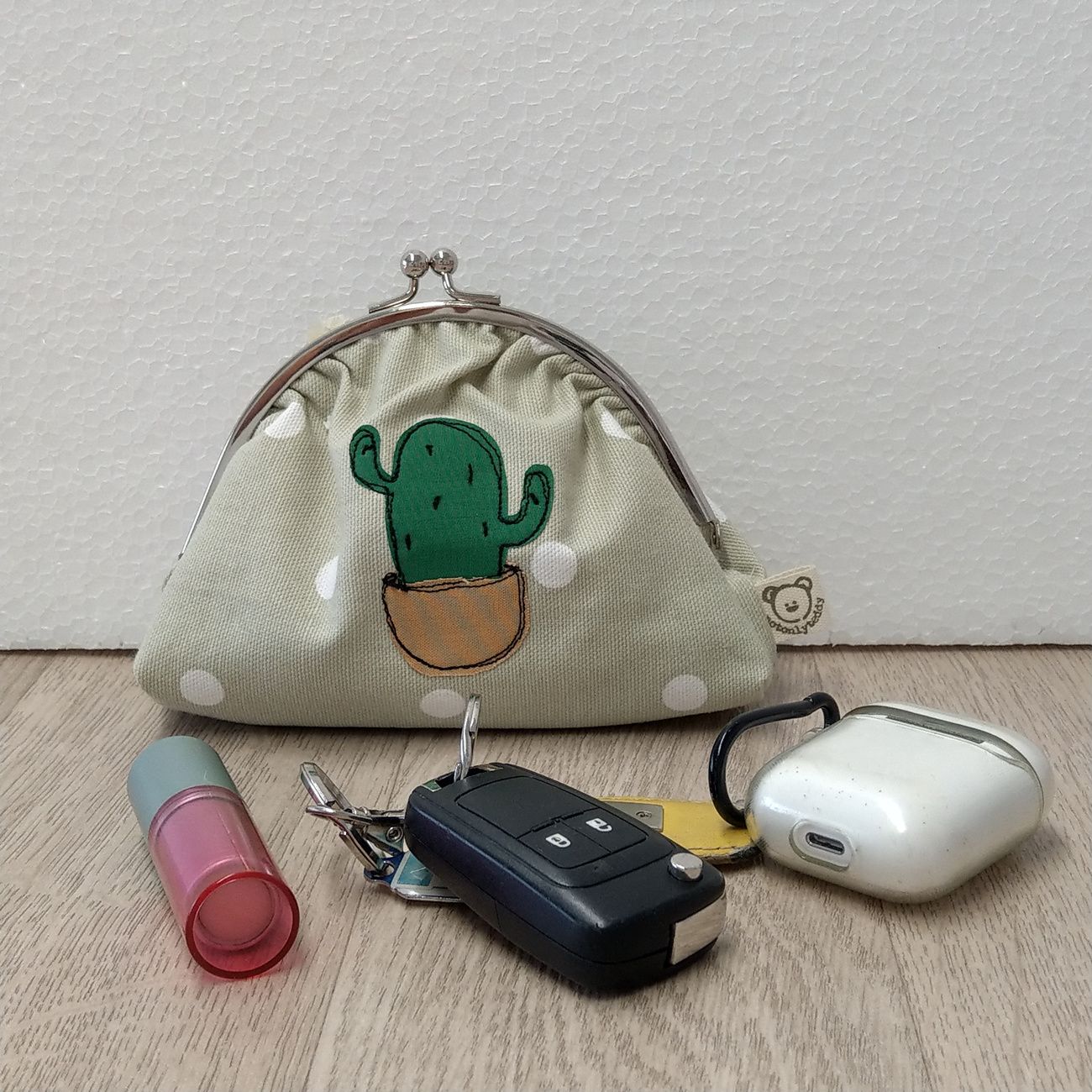 Borsellino clic clac - cactus