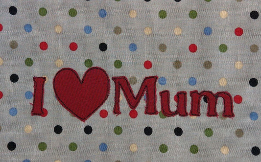 Idea regalo per festa della mamma - bustina I ❤ Mum