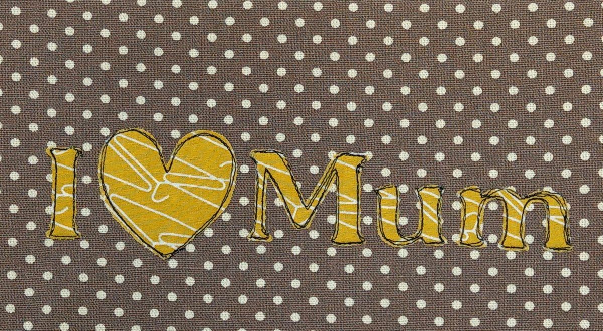 Idea regalo per festa della mamma - bustina I ❤ Mum