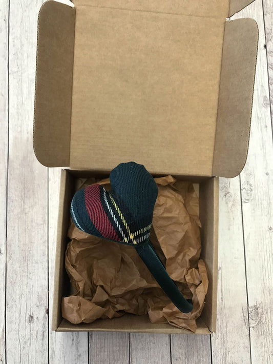 Cerchiello con Cuore Scozzese verde