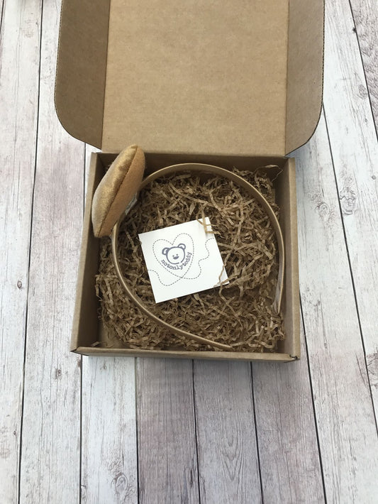 Cerchiello per bambina con Cuore di Velluto (vari colori)