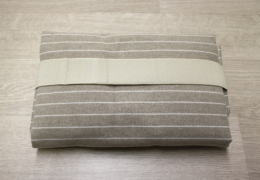 Fasciatoio da viaggio pieghevole con portapannolini – canvas - interno animaletti marini – personalizzabile