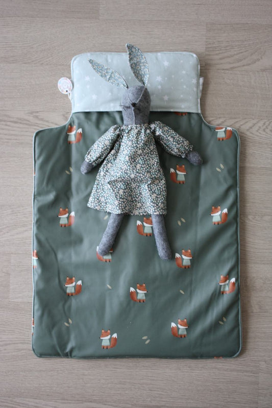 Fasciatoio da viaggio pieghevole con portapannolini – Bacchette magiche – personalizzabile