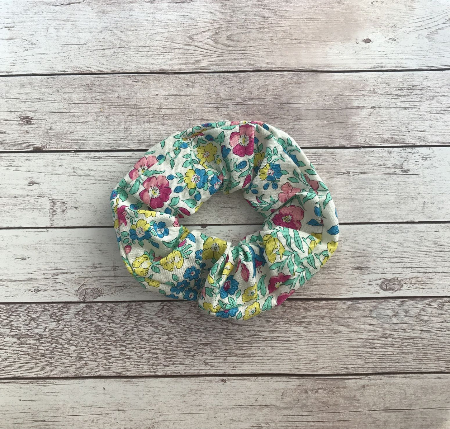 Scrunchie - elastico per capelli - fiori Liberty