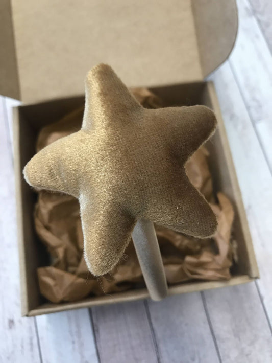 Cerchiello per bambina con Stella di Velluto (vari colori)