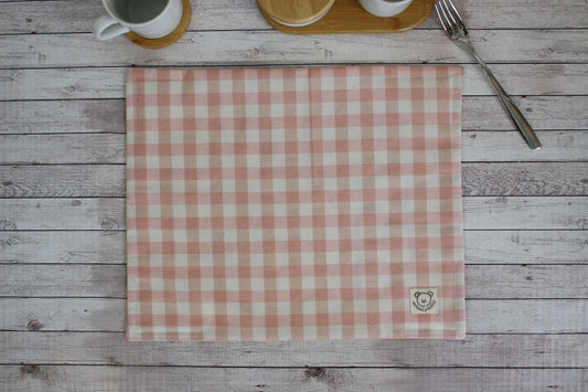 retro a quadretti di tovaglietta all'americana cream tea