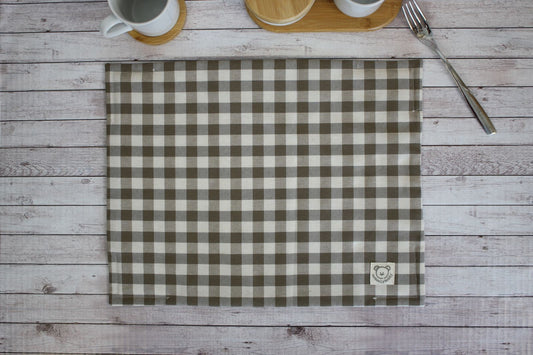 retro di tovaglietta colazione con caffè e ciabella