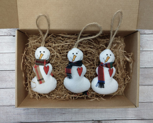 Addobbo per albero di Natale: Pupazzo di neve
