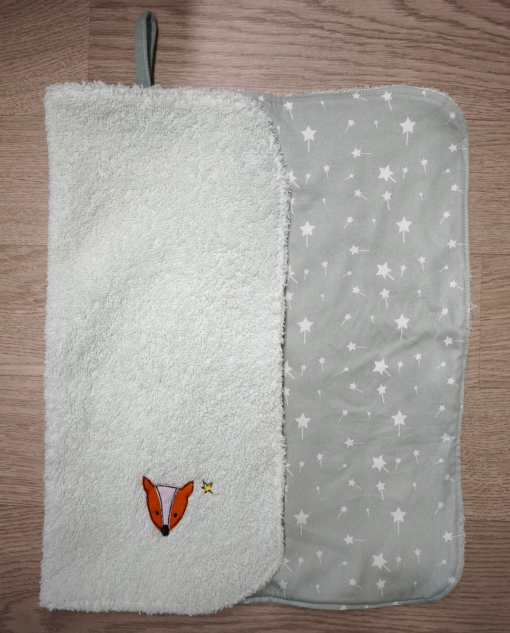 Asciugamano con asola Volpina – double face e personalizzabile