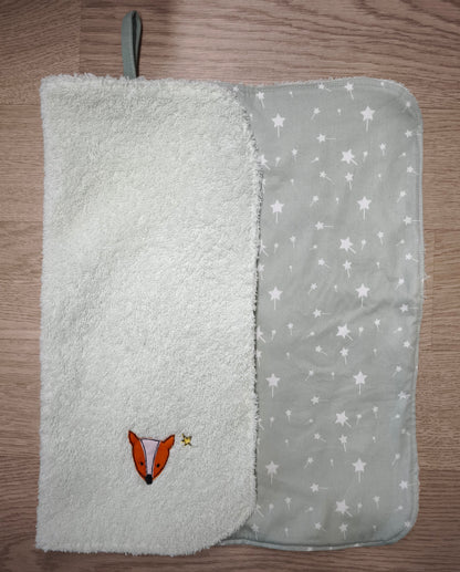 Asciugamano con asola Volpina – double face e personalizzabile