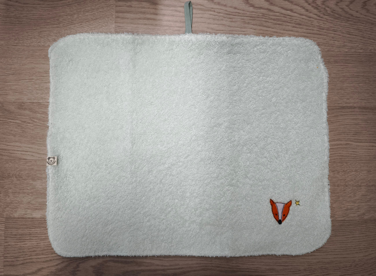 Asciugamano con asola Volpina – double face e personalizzabile