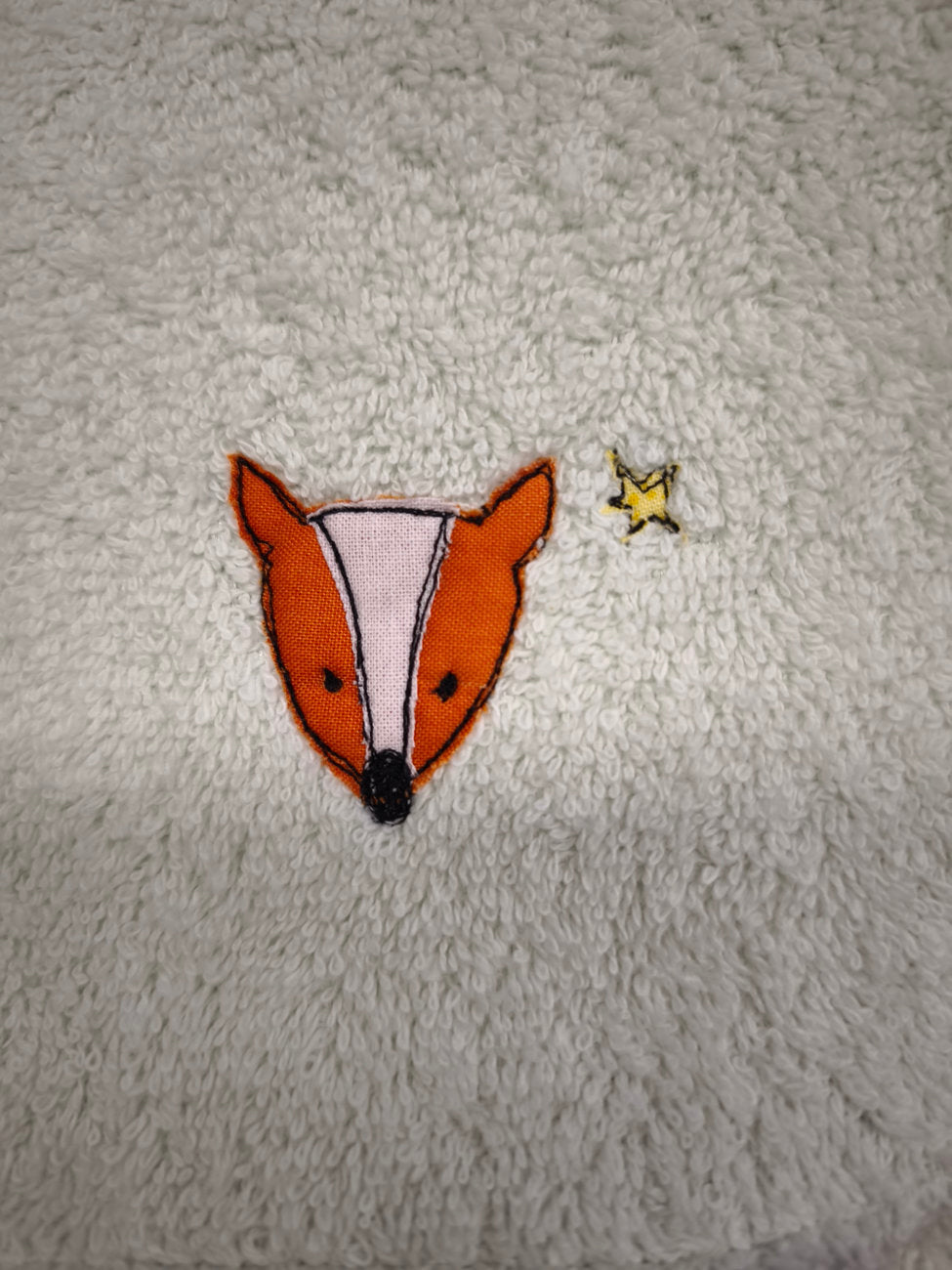 Asciugamano con asola Volpina – double face e personalizzabile