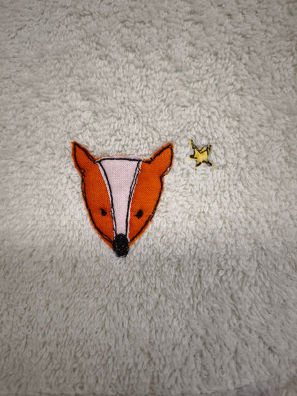 Asciugamano con asola Volpina – double face e personalizzabile