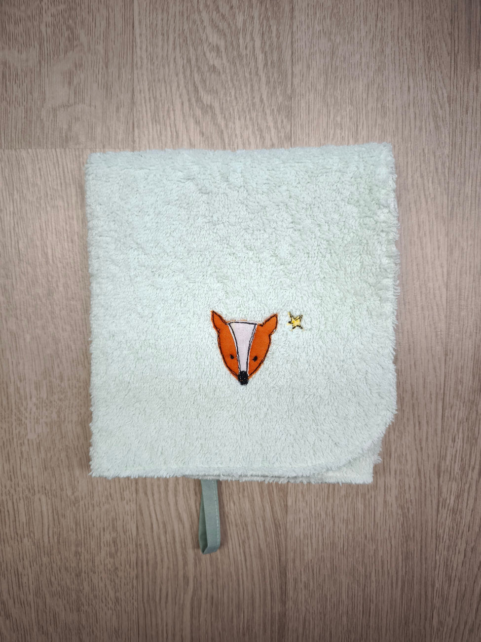 Asciugamano con asola Volpina – double face e personalizzabile