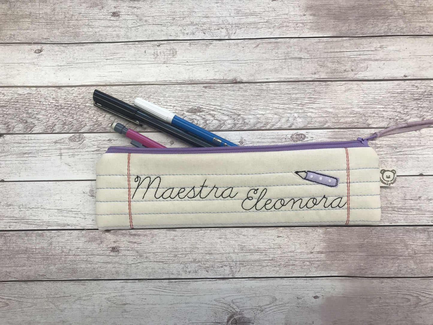 Astuccio portapenne per Maestre - personalizzato