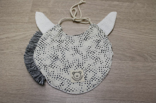 Bavaglino neonato Animaletto - Zebra 🦓