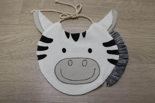 Bavaglino neonato Animaletto - Zebra 🦓