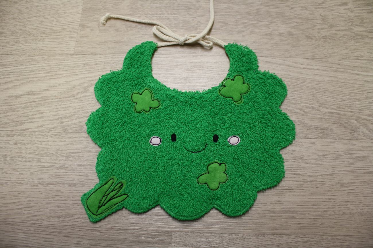 Bavaglino neonato a forma di Broccolo 🥦