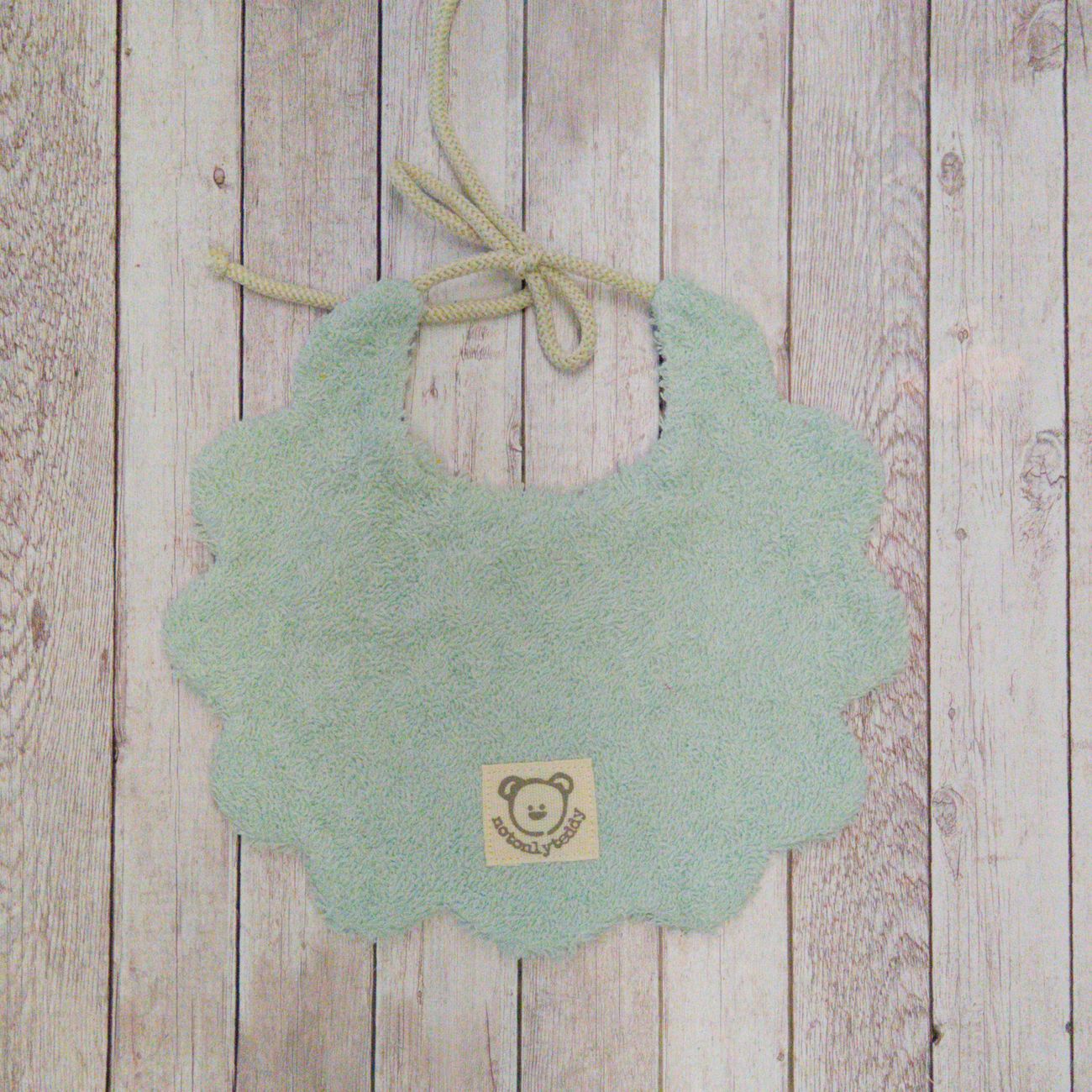 Bavaglino per neonato/a 🐭 – Idea regalo per nuova nascita 🎁- personalizzabile - Fiori rosa e lilla