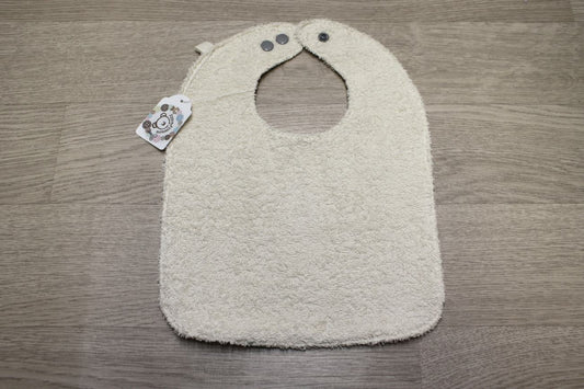 Bavaglino cerato con animali - retro in spugna