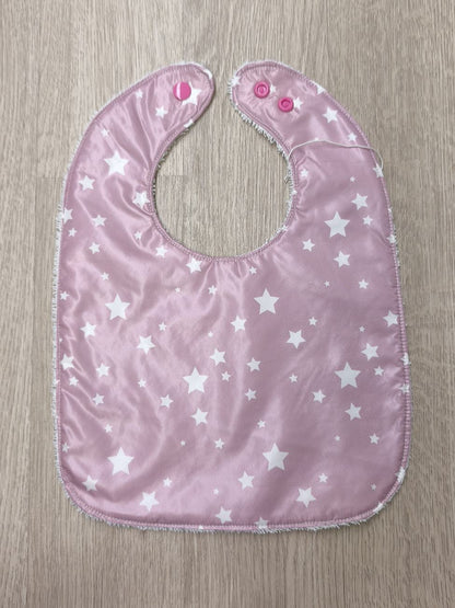 Bavaglino svezzamento cerato con retro in spugna - grafiche NotOnlyTeddy stelline
