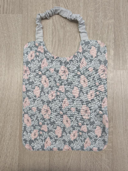 Bavaglia con elastico per bimbi - fiori Liberty