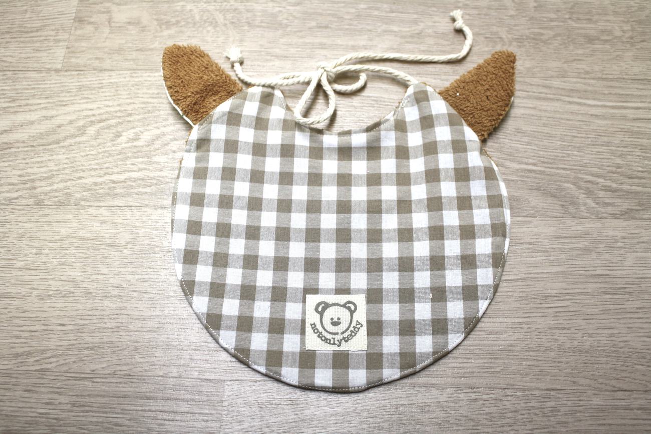 Bavaglino neonato Musetto - cerbiatto