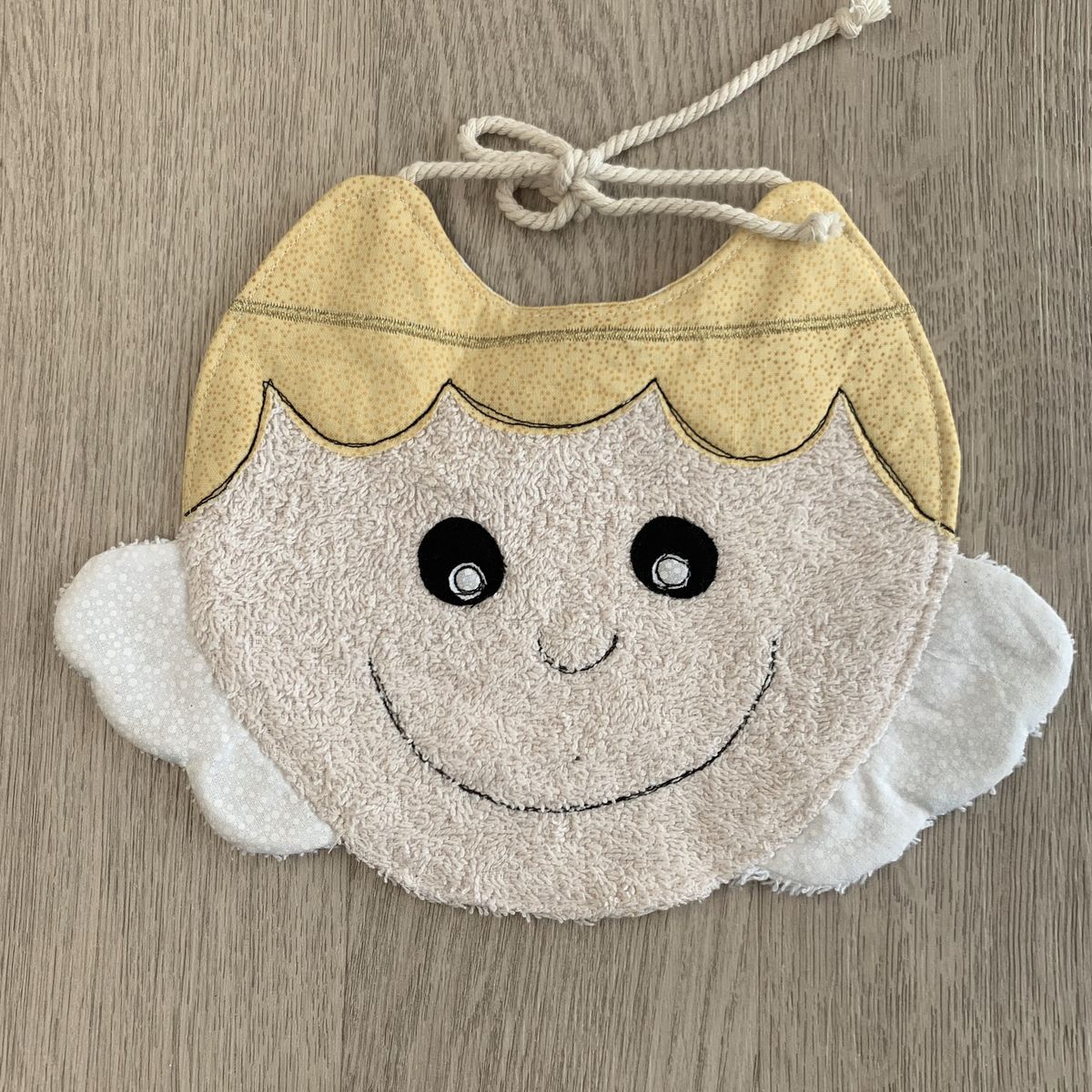 Bavaglino neonato - Angioletto