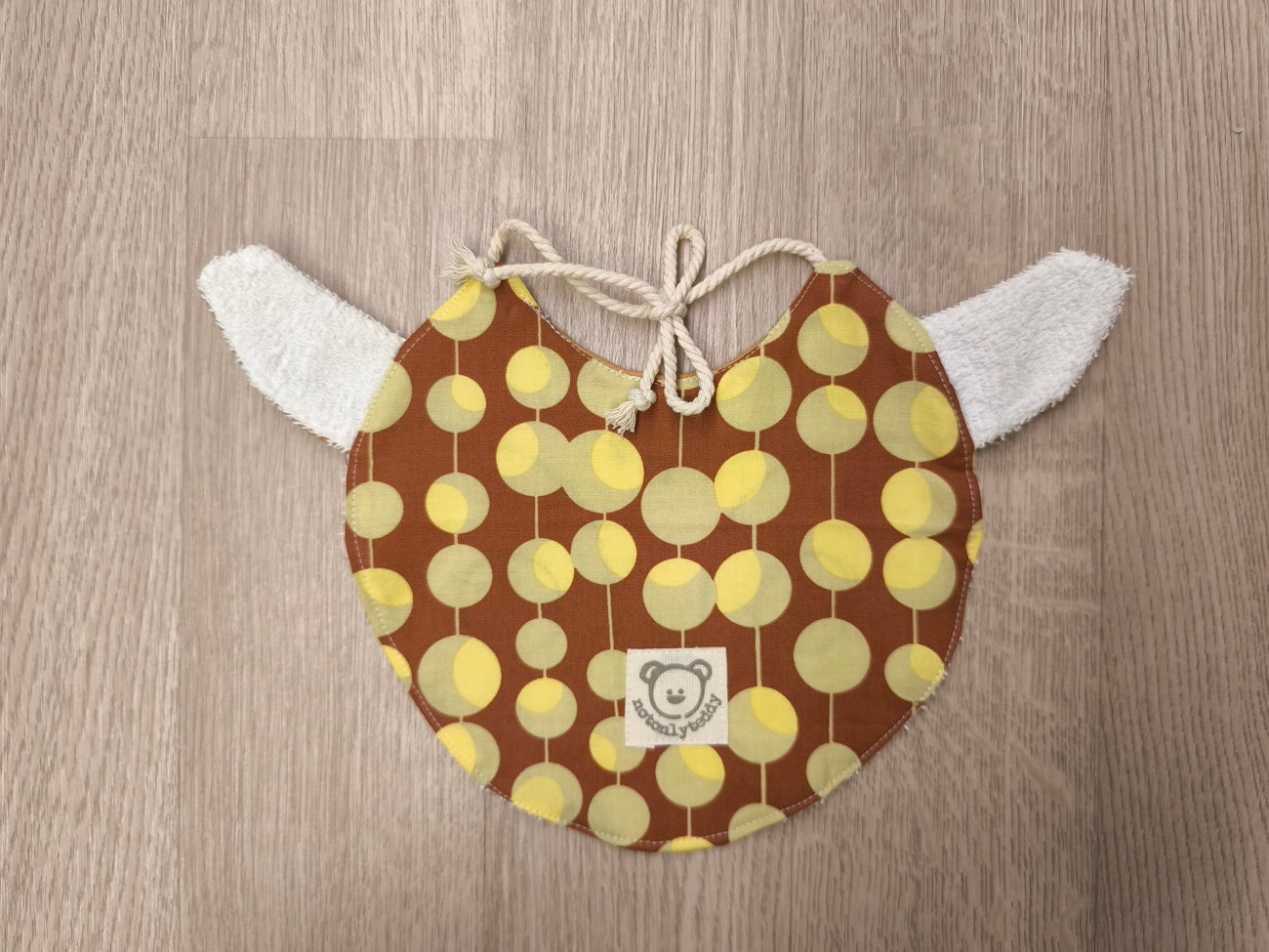 Bavaglino neonato Musetto - cerbiatto