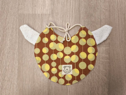 Bavaglino neonato Musetto - cerbiatto