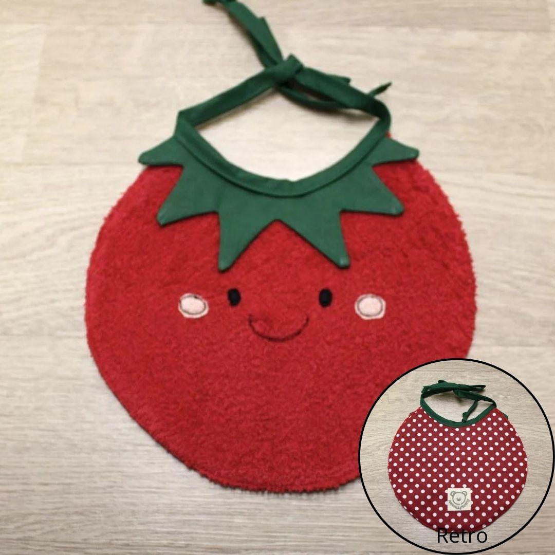 Bavaglino neonato a forma di Pomodoro 🍅