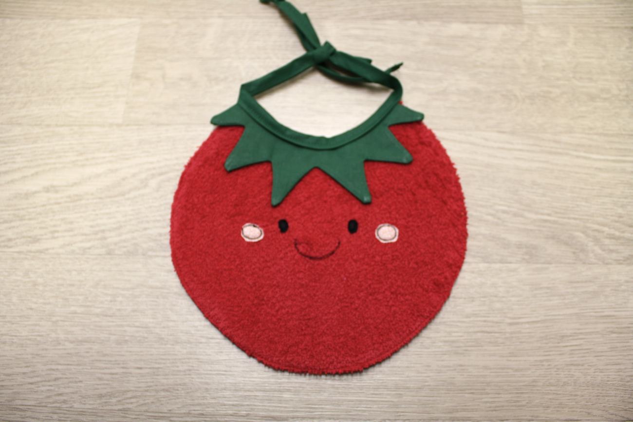 Bavaglino neonato a forma di Pomodoro 🍅