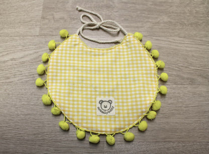 Bavaglino neonato a forma di Sole ☀️