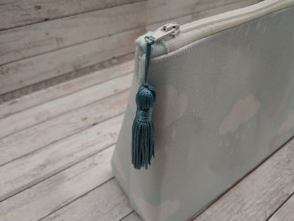 Beauty case portatutto – personalizzabile – coordinabile con fasciatoio - Nuvolette