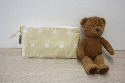 Beauty case portatutto – personalizzabile – coordinabile con fasciatoio - Coniglietti
